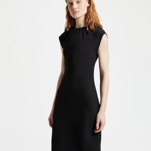 *BRAND NEW* Theory Black Classic Crepe Dress [L]